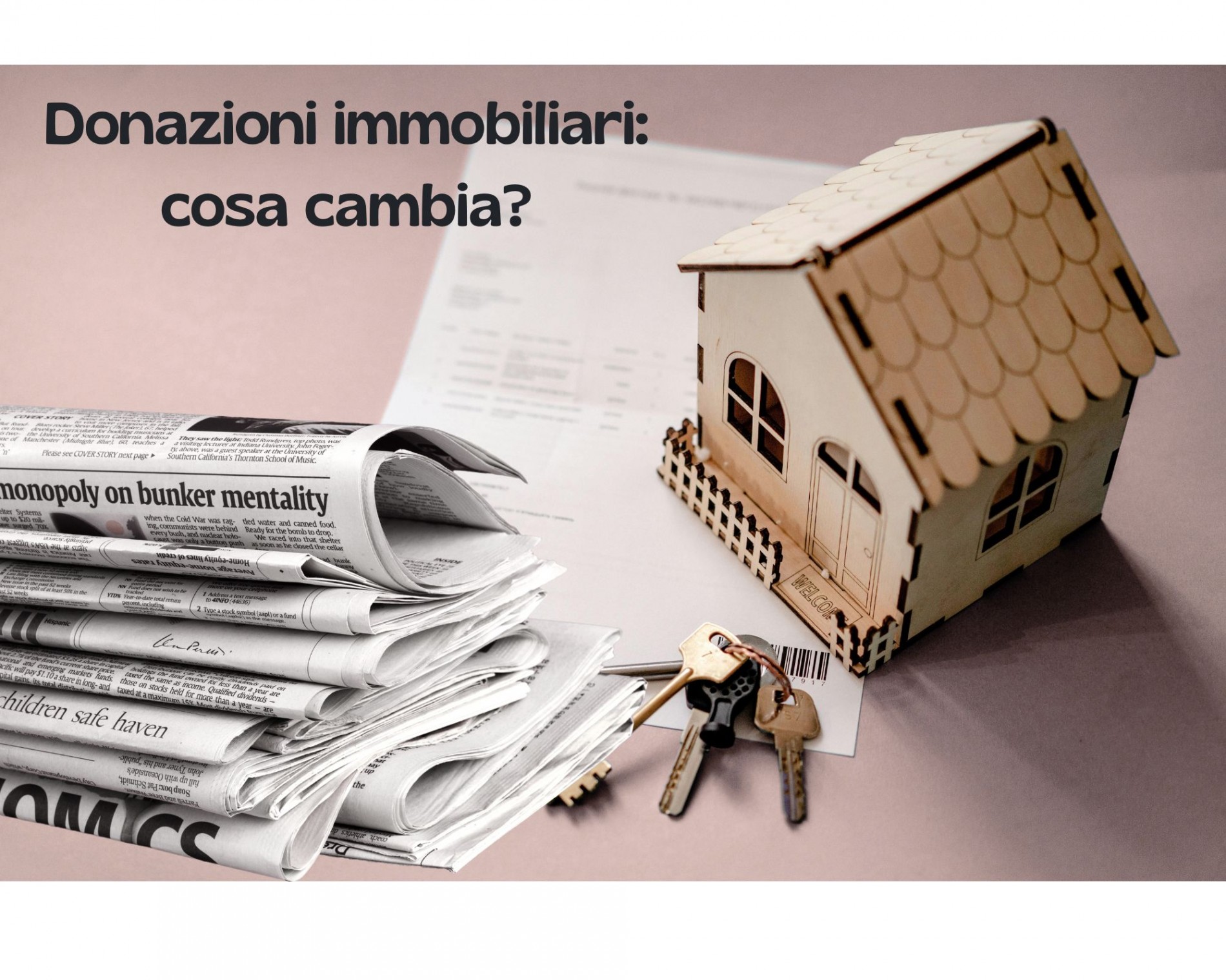 Svolta per le donazioni immobiliari: cosa cambia (e perché è importante)